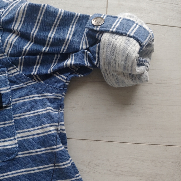 VOLCOM Baby NEW Long Sleeve Button Up Shirt & Denim Jogger Pants - Picture 4 of 12